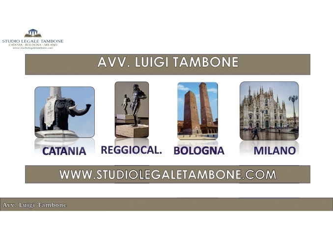  - STUDIO  LEGALE  TAMBONE